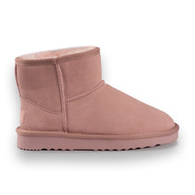 Load image into Gallery viewer, AUS WOOLI UGG SHORT SHEEPSKIN ANKLE BOOT - PALEPINK
