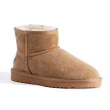 Load image into Gallery viewer, AUS WOOLI UGG SHORT SHEEPSKIN ANKLE BOOT - Chestnut/Tan
