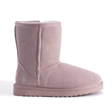 Load image into Gallery viewer, AUS WOOLI UGG MID CALF ZIP-UP SHEEPSKIN BOOT - Pale Pink
