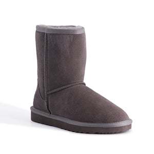 AUS WOOLI UGG MID CALF SHEEPSKIN BOOT - Grey