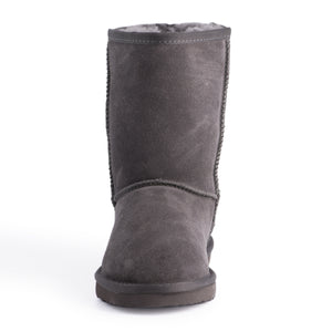 AUS WOOLI UGG MID CALF SHEEPSKIN BOOT - Grey