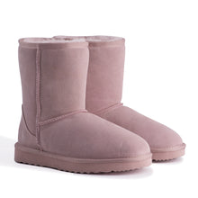 Load image into Gallery viewer, AUS WOOLI UGG MID CALF SHEEPSKIN BOOT - Pale Pink

