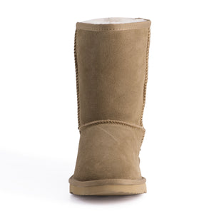 AUS WOOLI UGG MID CALF SHEEPSKIN BOOT - Chestnut/Tan