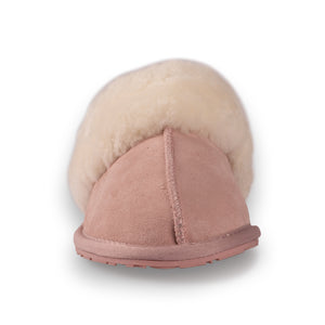 AUS WOOLI UGG UNISEX SHEEPSKIN WOOL SHELLEY Slippers - Pale Pink