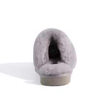 Load image into Gallery viewer, AUS WOOLI UGG UNISEX SHEEPSKIN WOOL SYDNEY Slippers - Light Grey
