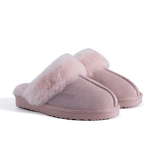 Load image into Gallery viewer, AUS WOOLI UGG UNISEX SHEEPSKIN WOOL SYDNEY Slippers  - Pale Pink
