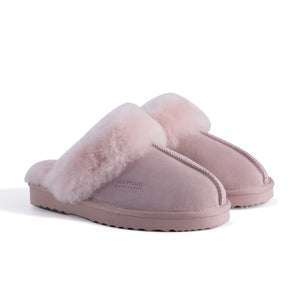 AUS WOOLI UGG UNISEX SHEEPSKIN WOOL SYDNEY Slippers  - Pale Pink