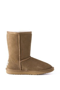 AUS WOOLI UGG MID CALF SHEEPSKIN BOOT - Chestnut/Tan