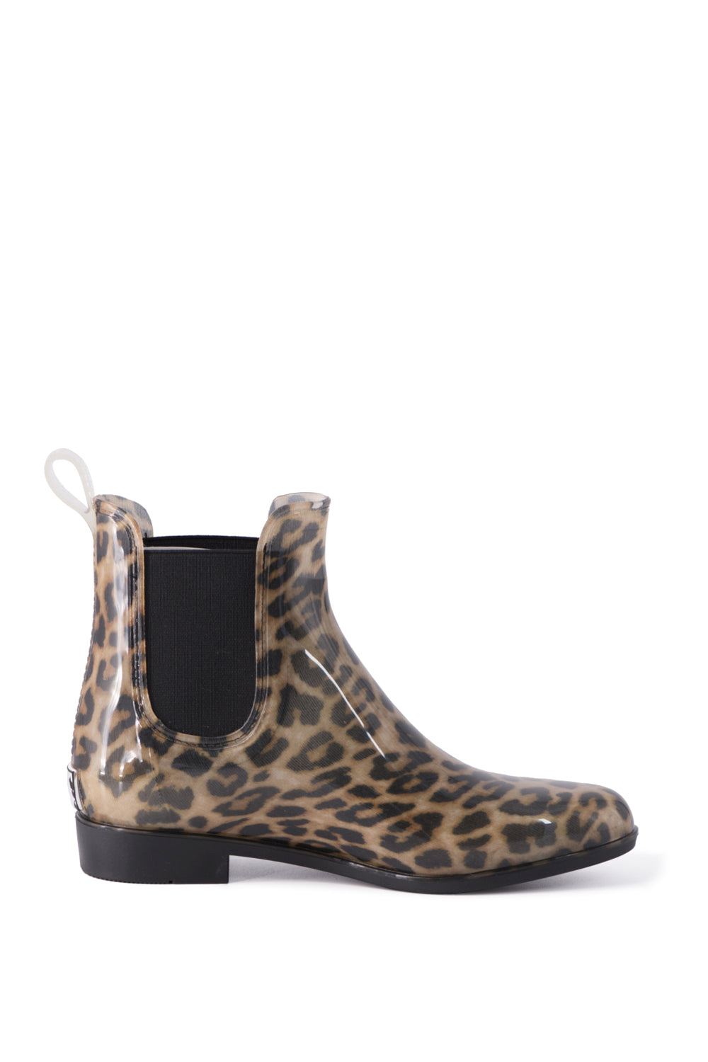 AUS WOOLI WOMENS RAINBOOTS WITH FREE SHEEPSKIN INSOLE - Leopard Print