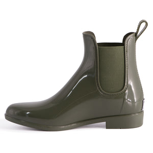 AUS WOOLI WOMENS RAINBOOTS WITH FREE SHEEPSKIN INSOLE - Olive Green