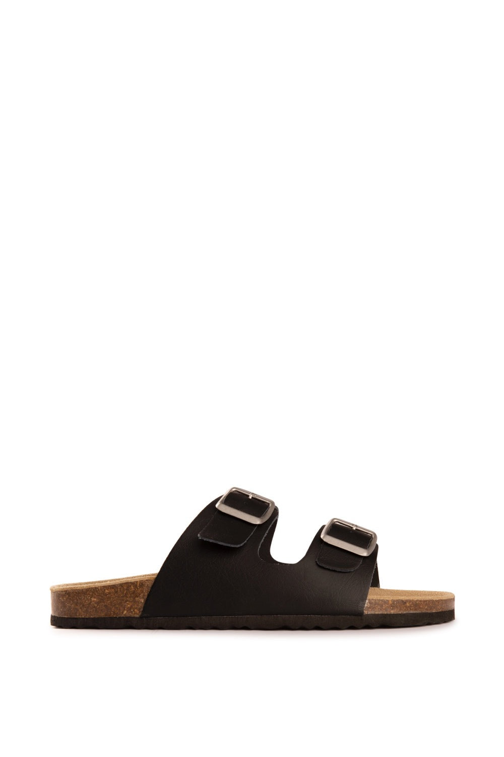 AUS WOOLI AUSTRALIA UNISEX MELBOURNE SANDALS - BLACK