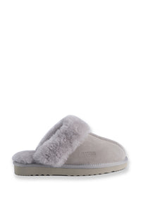 AUS WOOLI UGG UNISEX SHEEPSKIN WOOL SYDNEY Slippers - Light Grey