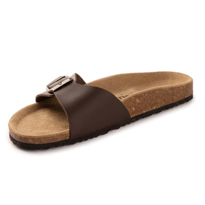 AUS WOOLI AUSTRALIA UNISEX TOORAK SANDALS - BROWN