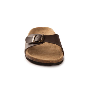 AUS WOOLI AUSTRALIA UNISEX TOORAK SANDALS - BROWN