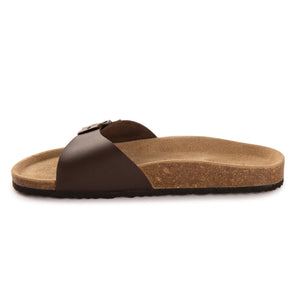 AUS WOOLI AUSTRALIA UNISEX TOORAK SANDALS - BROWN